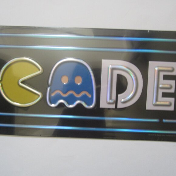Pac Man Arcade Home Metal Sign Garage - Picture 4 of 4